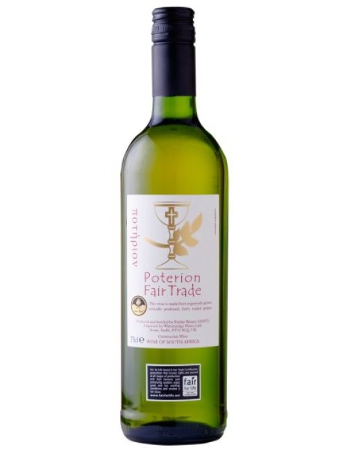 Poterion Fair Trade White Altar Wine - Single Bottle