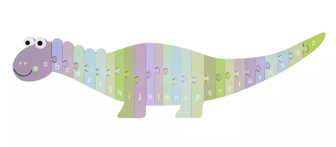 Rainbow Dinosaur Alphabet Puzzle (FSC®)