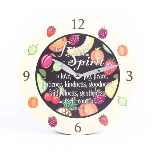 Fruit Of The Spirit 8" Wall Clock