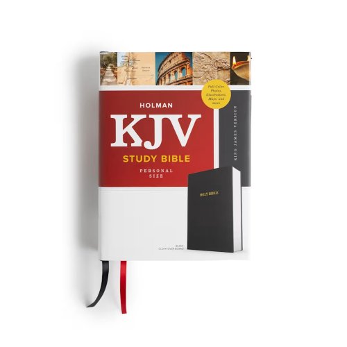 KJV Study Bible, Personal Size Edition, Black
