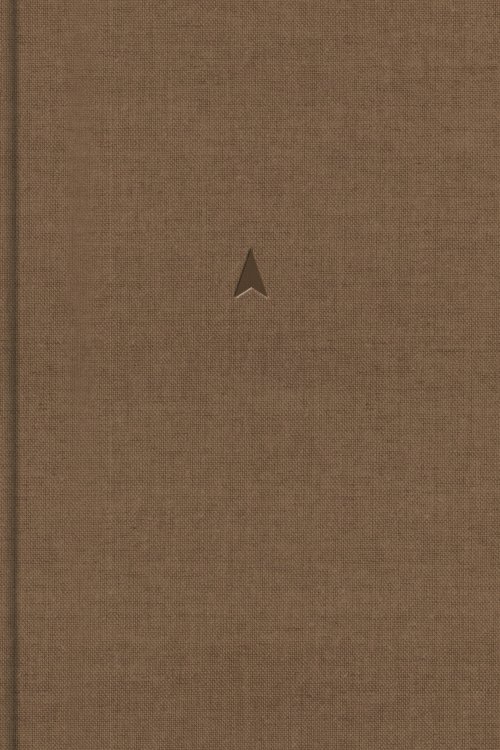 CSB Men's Daily Bible, Brown Cloth Over Board