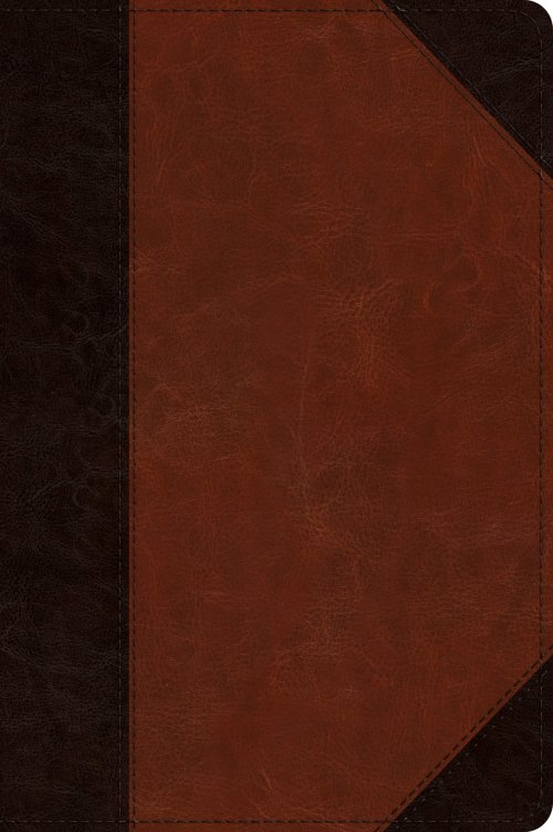 ESV Wide Margin Reference Bible (TruTone, Brown/Cordovan, Portfolio Design)