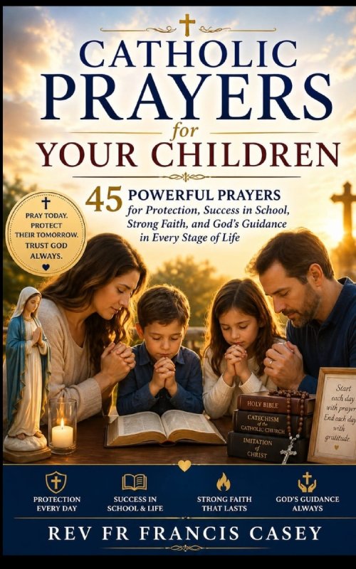 Catholic Prayers for Your Children: 45 Powerful Prayers for Protection, Success in School, Strong Faith, and God's Guidance in Every Stage of Life