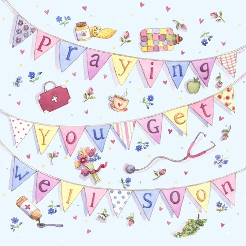 Praying You Get Well Single Card