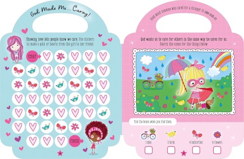 My Pretty Pink ABC of God Loves Me Activity Book: Packed with over 500 stickers!
