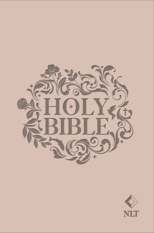 NLT Holy Bible, Pink Flexiback, Leather-Feel, Debossed Detailing, British Text, NLT New Living Translation, Flexiback, Standard size