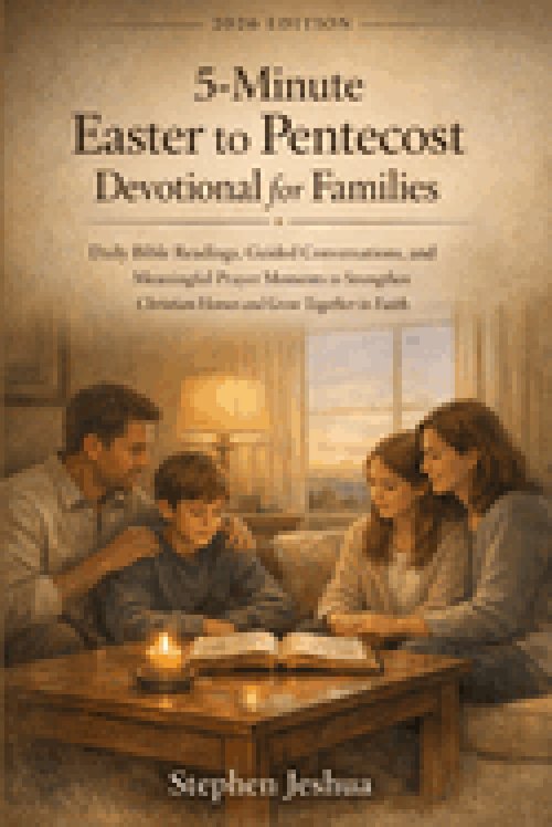 5-Minute Easter to Pentecost Devotional for Families: Daily Bible Readings, Guided Conversations, and Meaningful Prayer Moments to Strengthen Christia