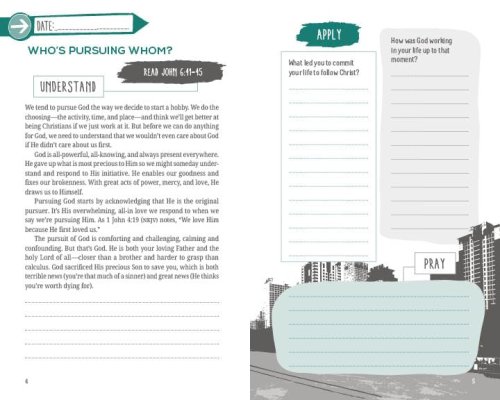 The 5-Minute Bible Study Map for Teen Guys: A Creative Journal