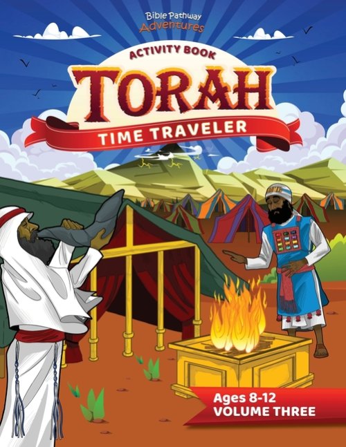 Torah Time Traveler Activity Book (Volume Three)
