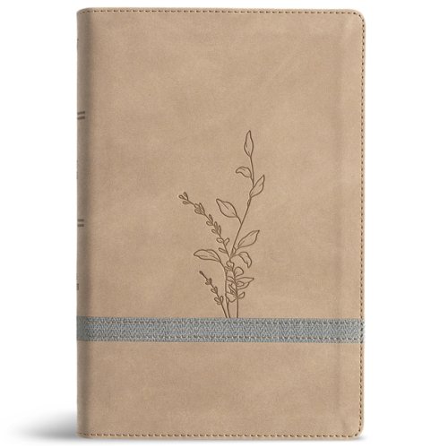 KJV Large Print Personal Size Reference Bible, Earthen Suede