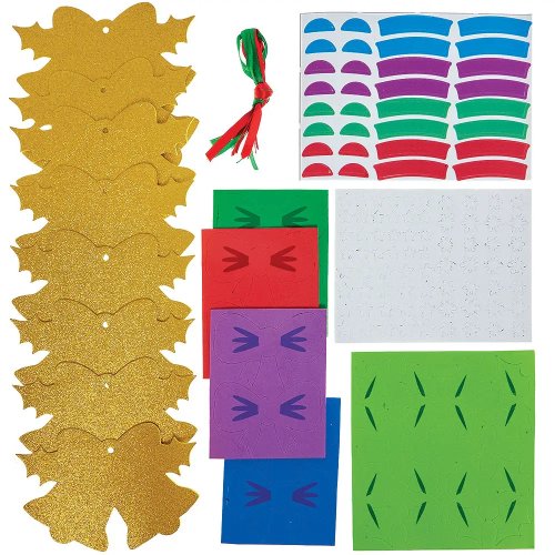 Christmas Bells Mix & Match Decoration Kit (Pack of 8)