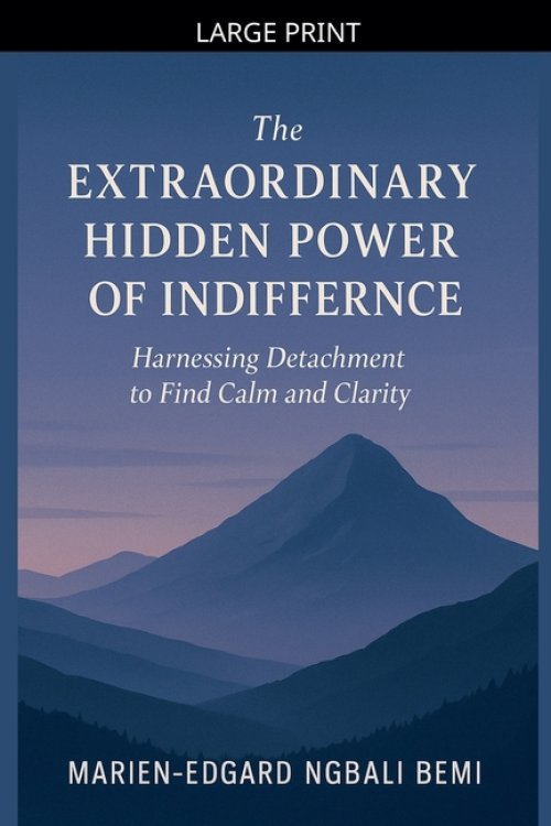 The Extraordinary Hidden Power of Indifference: Harnessing Detachment to Find Calm and Clarity.