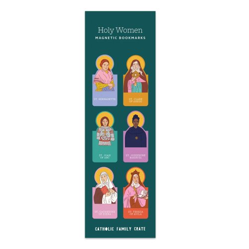 Holy Women Magnetic Bookmarks - 6 Pack