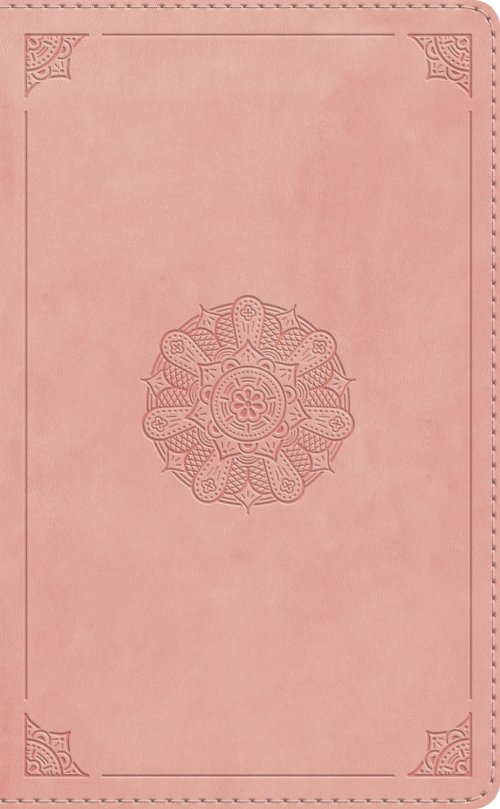ESV Pocket Bible (TruTone, Blush Rose, Emblem Design)