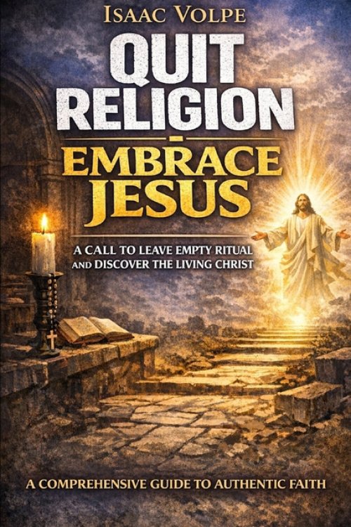 QUIT RELIGION. EMBRACE JESUS. A Call to Leave Empty Ritual and Discover the Living Christ: A Comprehensive Guide to Authentic Faith. Have you been pra