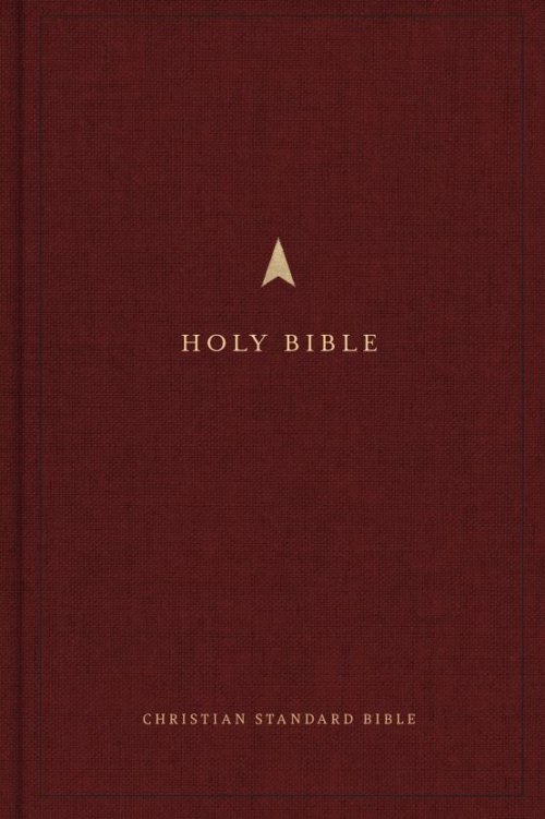 CSB Pew Bible, Large Print Edition, Easy-to-Read, Burgundy