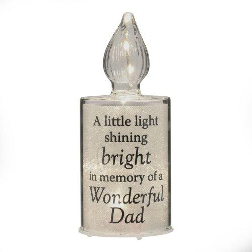 Thoughts of You Memory Candle Light - Dad