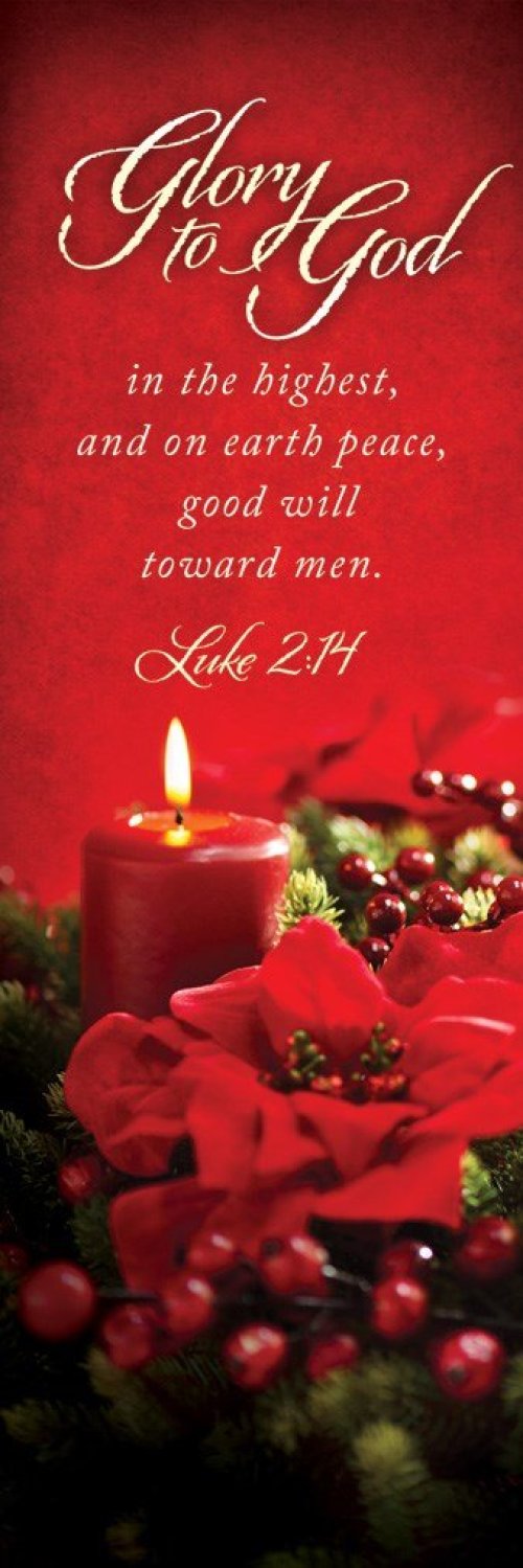 Glory To God In The Highest Christmas Bookmarks
