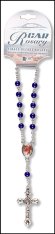Blue Single Decade Car Rosary