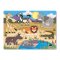 Safari Wooden Peg Puzzle (7 pcs)