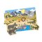 Safari Wooden Peg Puzzle (7 pcs)