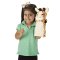 Zoo Friends Hand Puppets (Set of 4) - Elephant, Giraffe, Tiger, and Monkey