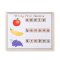 Deluxe Letters and Numbers Wooden Stamp Set ABCs 123s With Activity Book, 4-colour Stamp Pad
