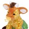 11-Inch Baby Giraffe Plush Stuffed Animal with Pacifier, Diaper, Baby Bottle