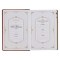 KJV Dark Brown and Honey Brown Faux Leather Large Print King James Version Study Bible with Thumb Index