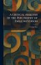 A Critical Analysis of the Philosophy of Emile Meyerson