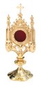Gold Plated Reliquary H 29 cm