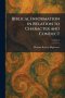 Biblical Information in Relation to Character and Conduct