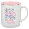 Mug Pink Mum, Mother, Mama