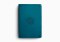 ESV Giant Print Personal Size Bible, Red Letter (TruTone, Deep Teal, Emblem Design)