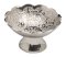 Nickel Plated Incense Bowl with Flower Design D 10 cm