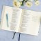 CSB Notetaking Bible, Large Print Edition, Cream Floral Clot