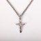 16" Sterling Silver Crucifix Necklace