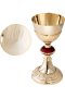Gold Plated Chalice H 24 cm
