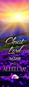 Bookmark-Christ The Lord Is Risen Today  Alleluia! (Pack Of 25)