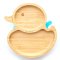 Bamboo Duck Suction Plate - Blue