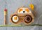 Bamboo Car Suction Plate - Yellow