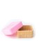 Bamboo Snack Pots - Pink & Grey (Pack of 2)