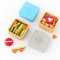 Bamboo Snack Pots - Blue & Grey (Pack of 2)