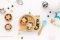 Bamboo Snail Plate - Weaning Gift Set - Blue