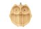 Bamboo Owl Suction Plate - Grey