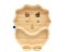 Bamboo Dinosaur Suction Plate - Navy