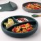 Silicone Plate - with Removable Divider -  Teal