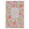Notebook Spiral Pink Floral Those Who Trust In The Lord Isa. 40:31