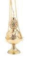 Golden Plated Thurible H 26 cm