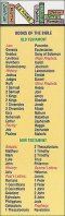 Books Of The Bible Bookmark (Pack of 25)